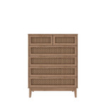 Bordeaux Rattan 6 Drawer Chest