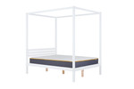 Mercia White Four Poster Bed Frame