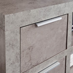 Bloc Concrete 2 Drawer TV Unit