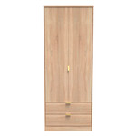 Linear Bardolino 2 Door 2 Drawer Wardrobe