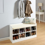 Kempton White Shoe Cabinet