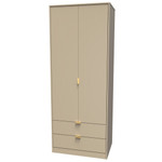 Linear Mushroom 2 Door 2 Drawer Wardrobe