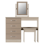 Nevada Oyster and Oak Dressing Table Set 