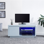 Polar Grey Gloss LED TV Unit 