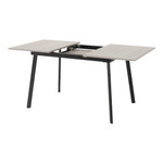 Avery Concrete Effect Extending Dining Table