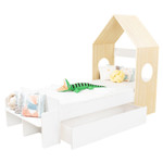 Cody White and Pine Effect 5 Piece Bedroom Set  