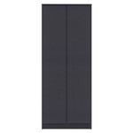 Malvern Grey 2 Door Wardrobe