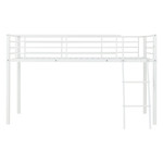 Kora White Mid Sleeper Bed Frame