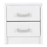 Charles White 2 Drawer Bedside