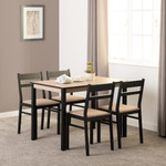 Radley Black and Oak Dining Set