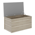 Nevada Grey Gloss Blanket Box