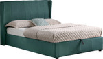 Amelia Green Velvet Storage Ottoman Bed