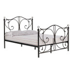 Florence Black Metal Bed Frame
