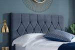 Loxley Grey Fabric Bed