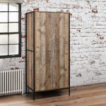 Urban Rustic 2 Door Wardrobe