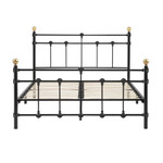 Atlas Black Metal Bed Frame (4'6" Double)