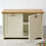 Lancaster Cream Shoe Cabinet