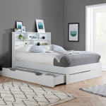 Alfie White Storage Bed (4' Small Double)