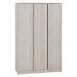 Malvern Urban Snow 3 Door Wardrobe