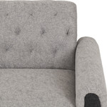 Chester Grey Fabric 3+2 Sofa Suite