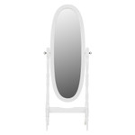 Contessa White Cheval Mirror