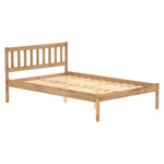 Lisbon Light Oak Bed Frame (4'6" Double) 