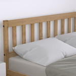 Lisbon Light Oak Bed Frame (4'6" Double) 