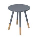 Costa Grey and Light Wood Side Table