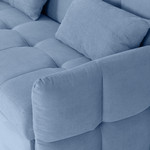 Chelsea Blue Fabric 2 Seater Sofa Bed 