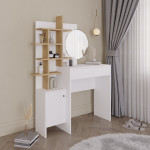 Freyja White and Oak Dressing Table