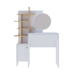 Freyja White and Oak Dressing Table