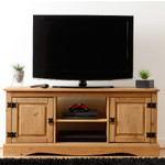 Corona Pine 2 Door 1 Shelf TV Unit