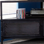 Ascot Industrial Reclaimed Wood and Metal TV Unit