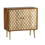 Edison 2 Door Sideboard with Gold Legs