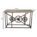 Evoke Industrial Console Table