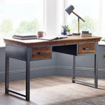 Metropolis Industrial 2 Drawer Desk