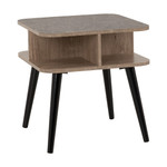 Saxton Oak and Grey Side Table