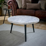 Opal Natural Marble Coffee Table