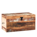 Coastal Rustic Distressed Trunk Box 