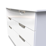 Camden White Gloss 6 Drawer Chest