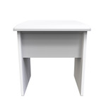 Camden White Gloss Dressing Table Stool