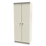 Pembroke Cream Ash 2 Door Wardrobe