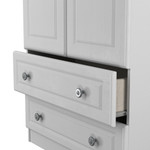 Pembroke Grey Ash 2 Door 2 Drawer Wardrobe