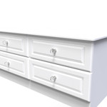 Crystal White Ash 4 Drawer Bed Box