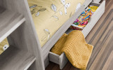 Orion Grey Oak Bunk Bed