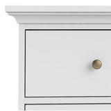 Cannes French Inspired 6 Drawer Chest White