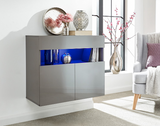 Galicia Grey Wall Mounted Sideboard