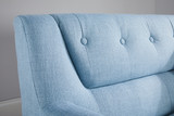 Lambeth Duck Egg Blue Medium Sofa