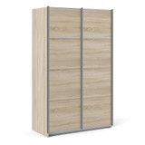 Verona Oak Effect Sliding Wardrobe (120cm)