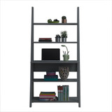 Riva Dark Grey Tall Ladder Desk